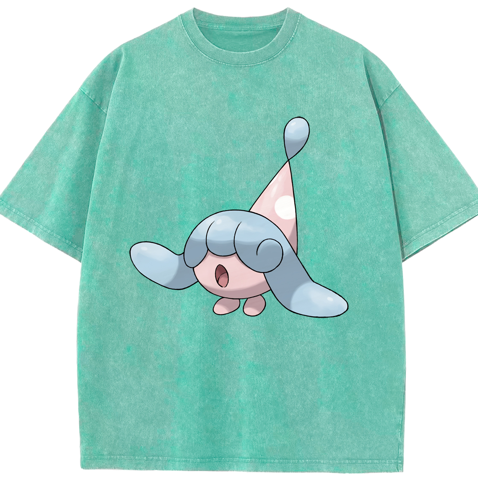 （画像用） ポケットモンスター Pokémon 綿100% ヴィンテージ風 半袖Tシャツ（フロントプリント）